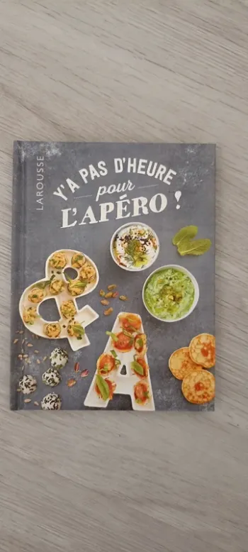 Livre y'a pas d'heure pour l'apéro