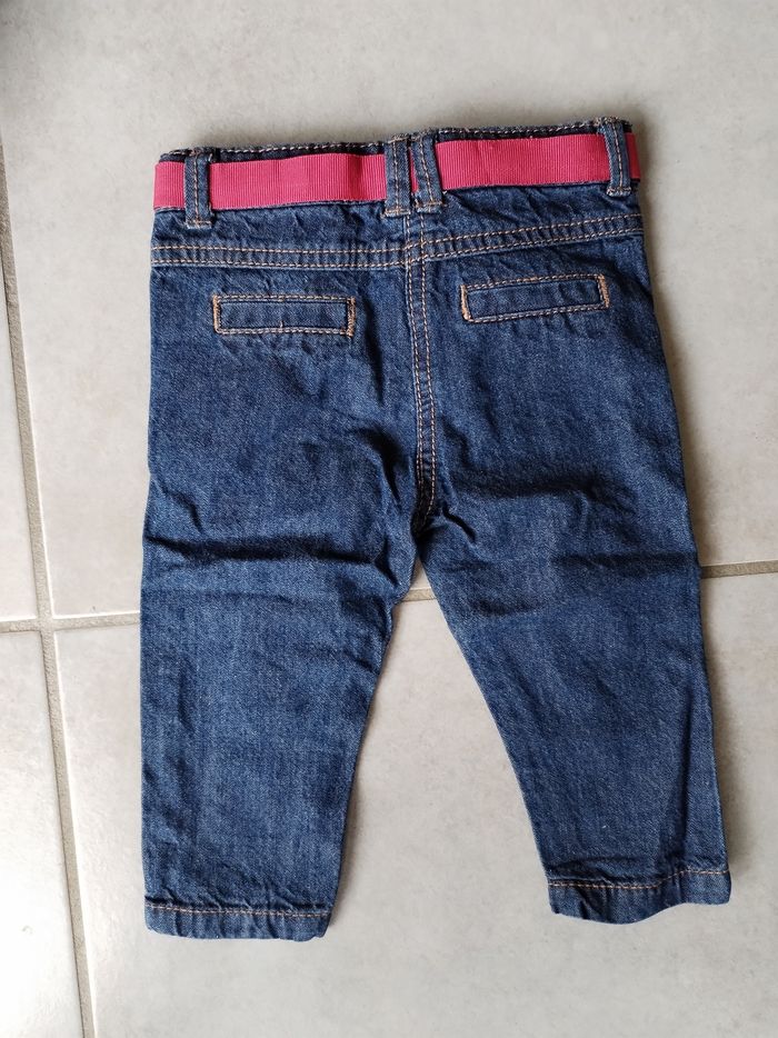 Jean Tape à l'oeil, taille 6 mois - photo numéro 2