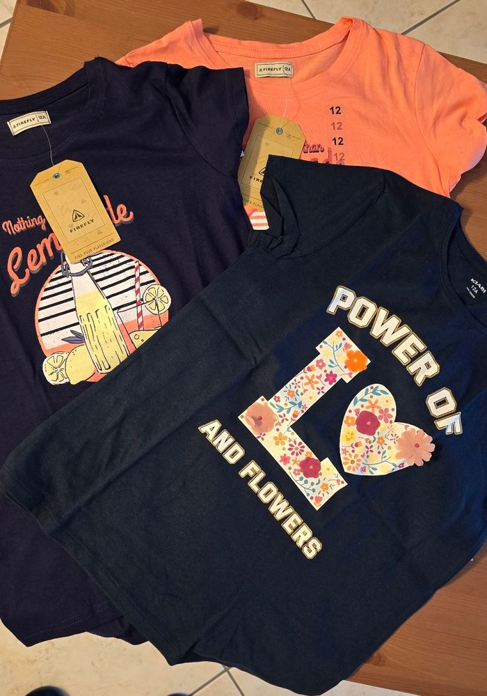 Neufs (non portés) 🏷🩷😍 teeshirts MC 12 ans fille 😍🩷 - photo numéro 2