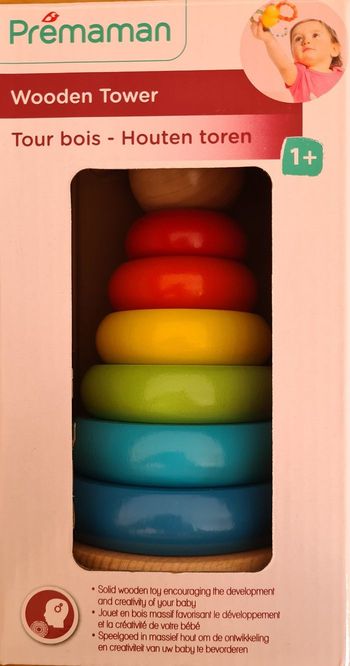 Tour en bois Prémaman dès 1 an