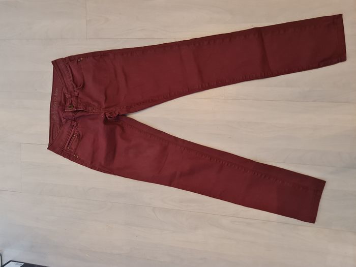 Jean slim bordeaux Lola & Liza Taille 34 - photo numéro 9