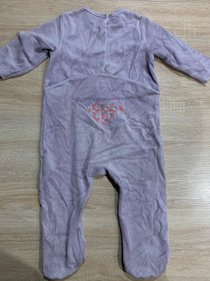 Pyjama velours 18 mois - photo numéro 2
