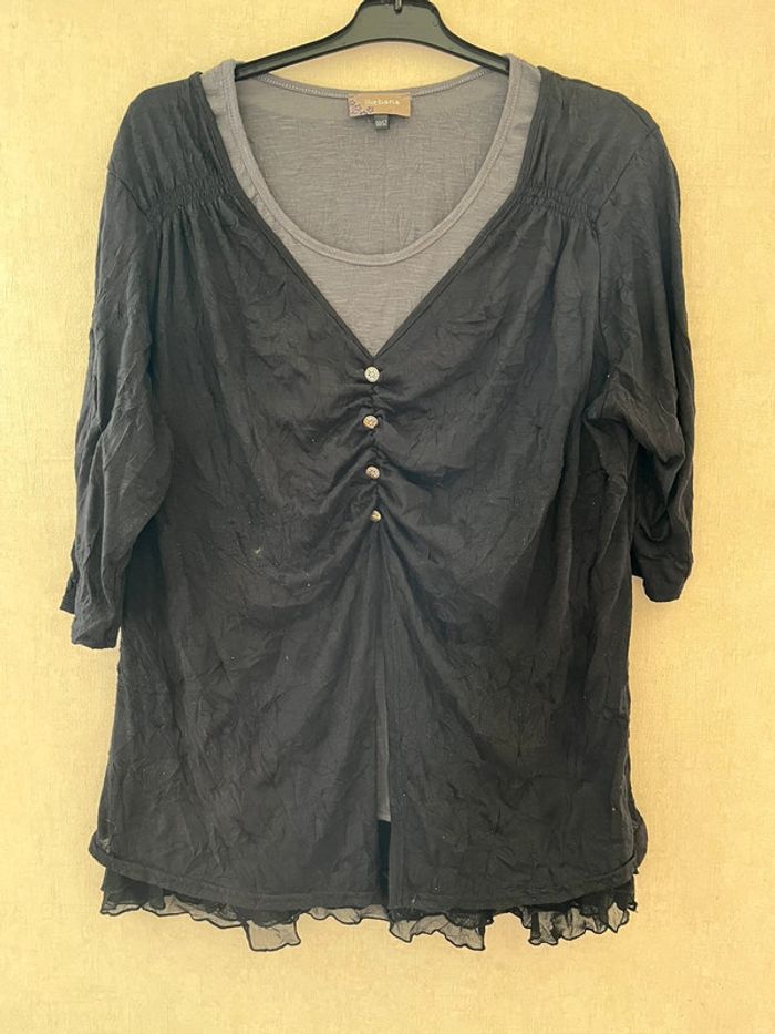 Blouse manches courtes