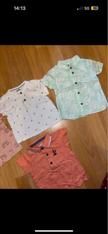 Lot chemises et polos 