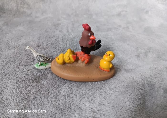 Lot de 2 figurine animaux ferme