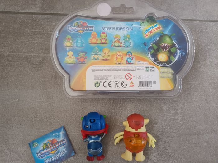 Lot de 4 figurines Exogini - photo numéro 2