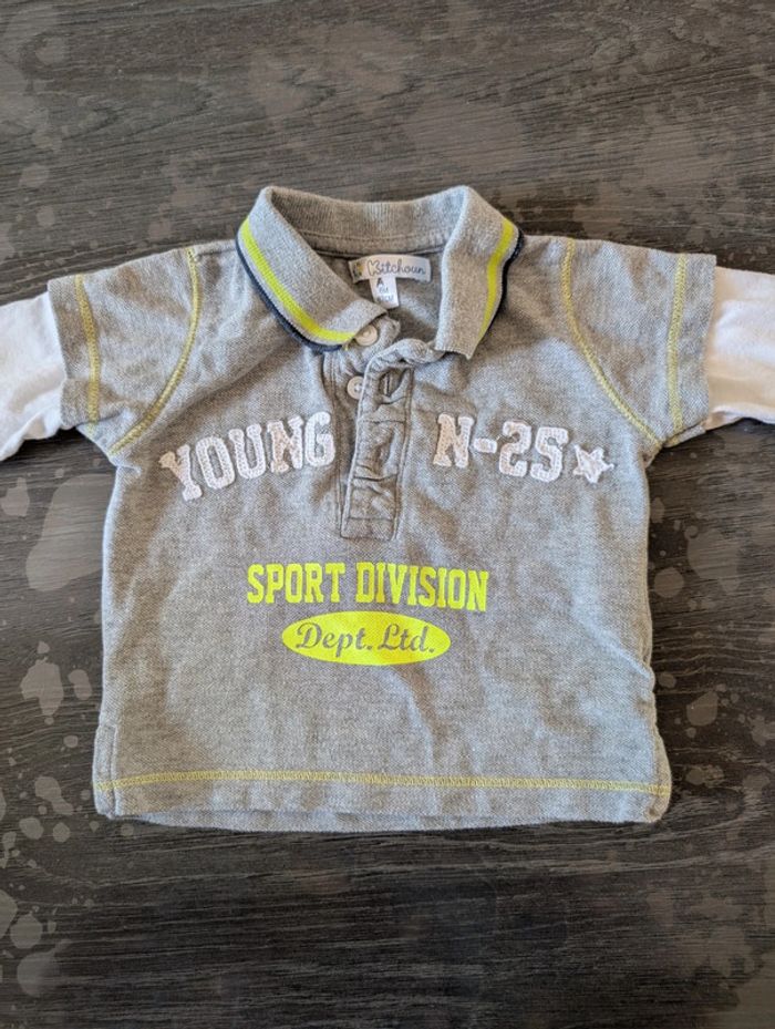 Polo manches longues