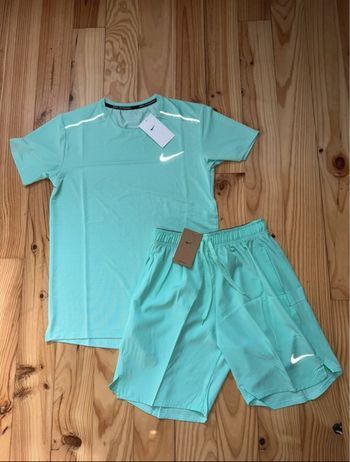 Ensemble Nike Running Vert Menthe