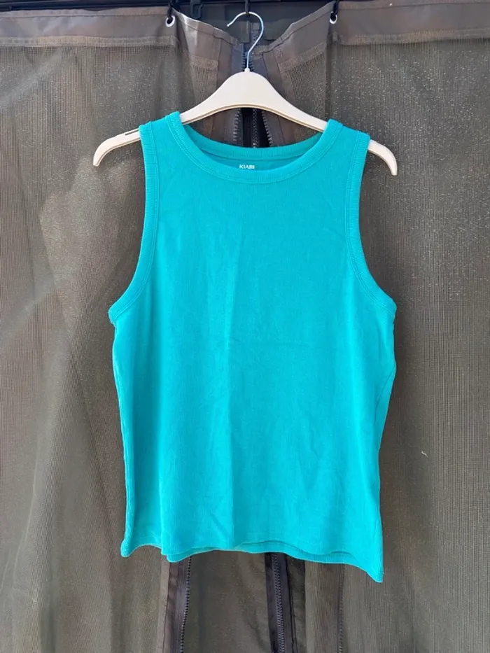 Débardeur turquoise Xl