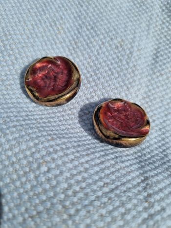 Boucles d'oreilles clips vintage femme