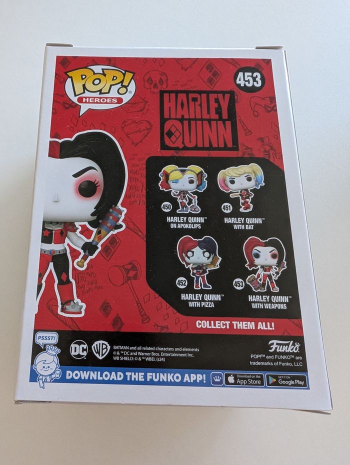 Figurine Pop Harley Quinn 453 - Pop Heroes Funko - photo numéro 3