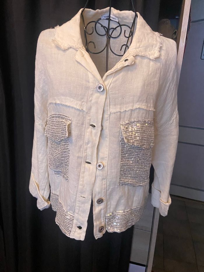 Veste en lin