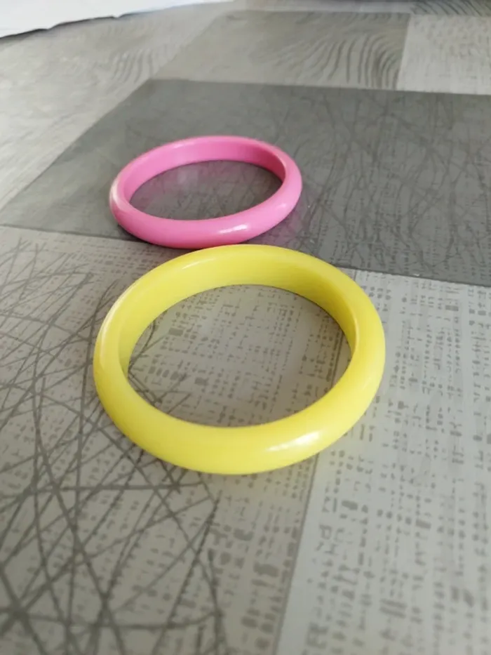 Lot de deux bracelets vintage années 80 - photo numéro 3
