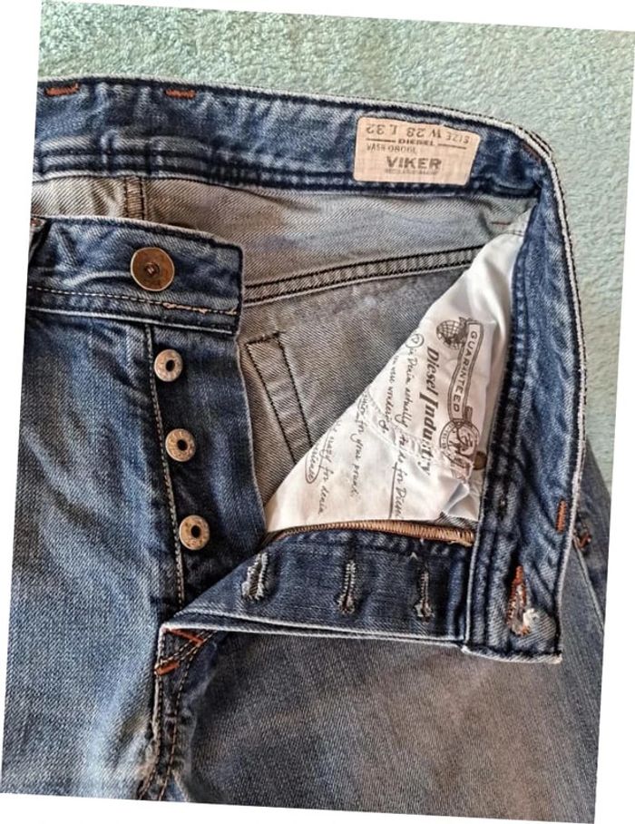 Jean Diesel W28 L32 Wiker regular straight - photo numéro 5