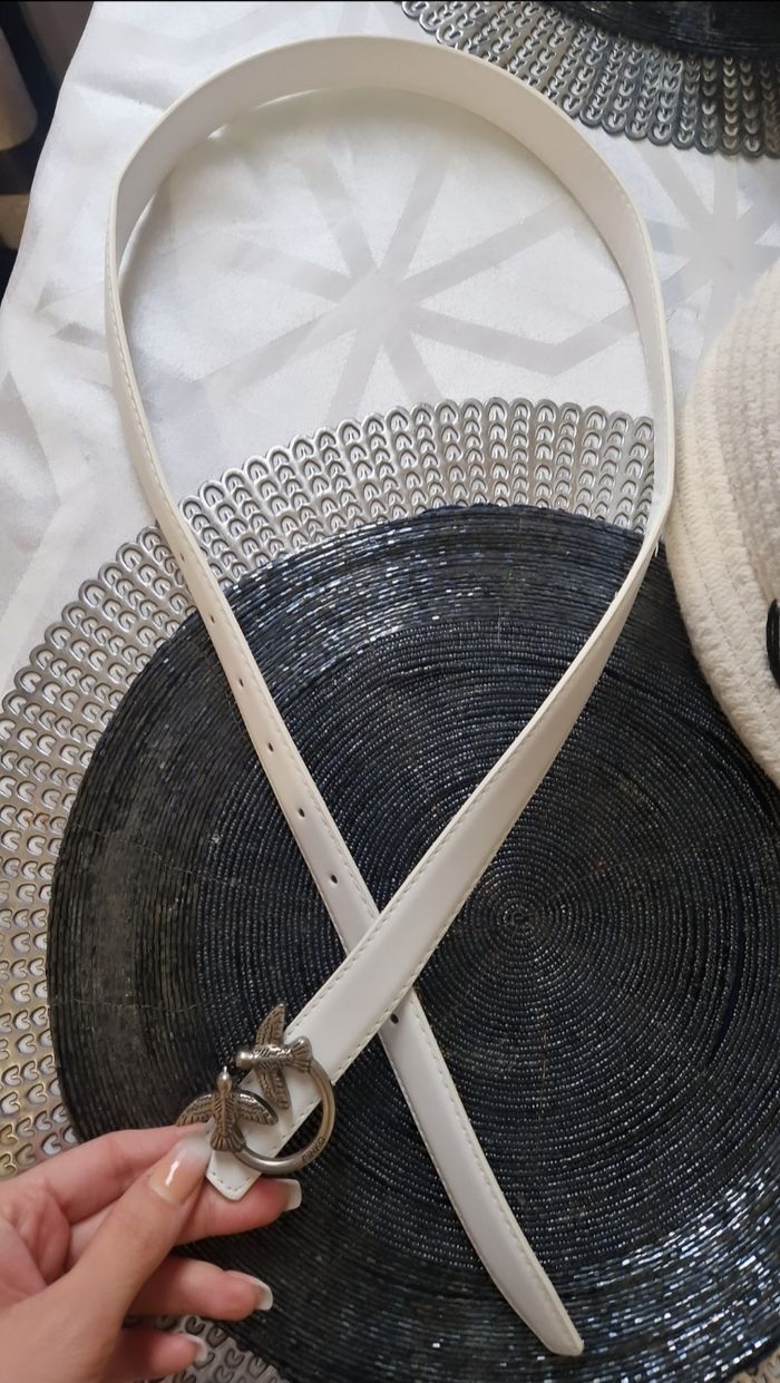 Ceinture Pinko blanche - photo numéro 5