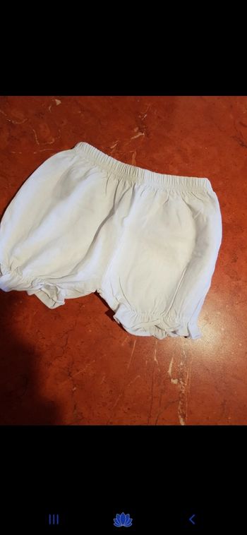 Short bébé taille 12 mois