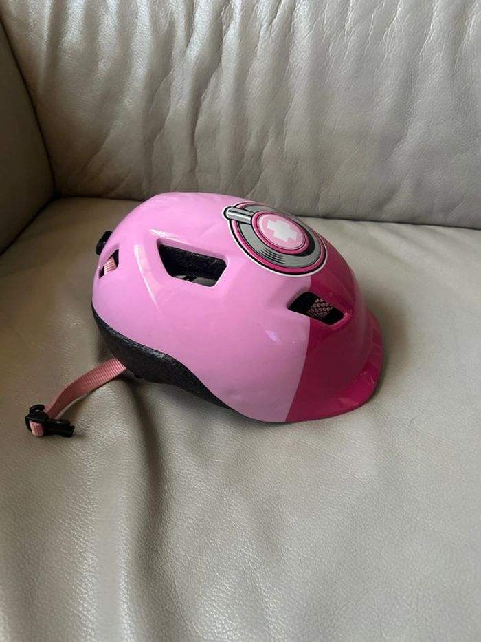 Casque vélo enfant Décathlon rose - photo numéro 2