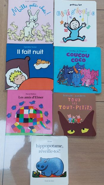 Lot 7 livres écoles des Loisirs
