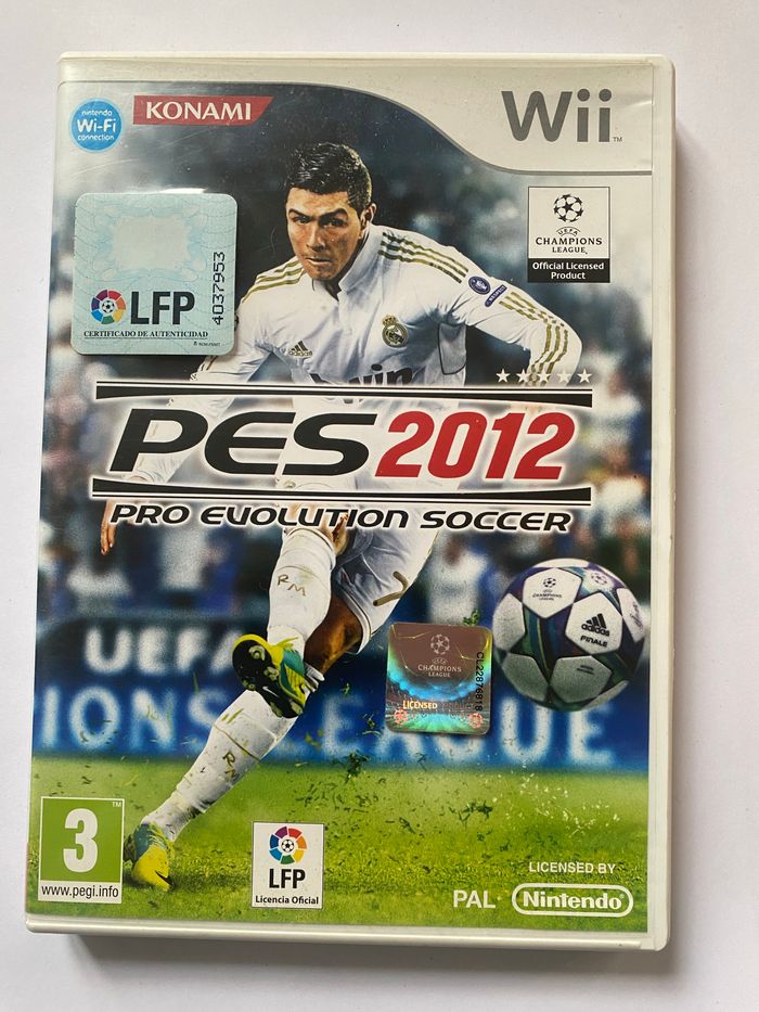 PES 2012 wii