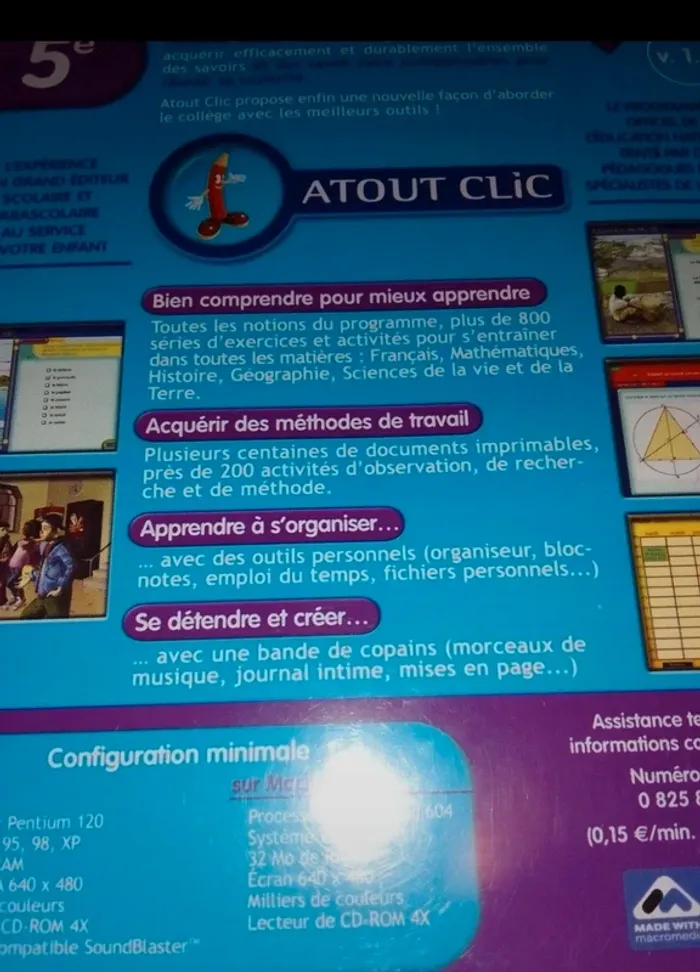 Entraînement scolaire interactif 5ème - photo numéro 4