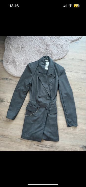 Robe blazer grise Pimkie T34