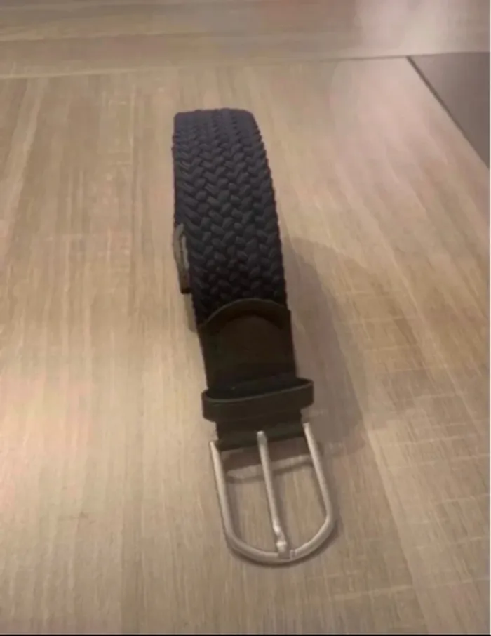 Ceinture sans trous bleu marine Celio - photo numéro 2