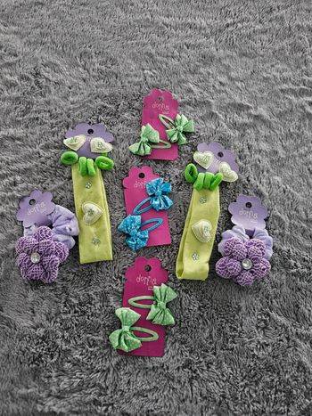 Lot d’accessoires cheveux pour petite fille, idéal pour assortir les tenues 🎀