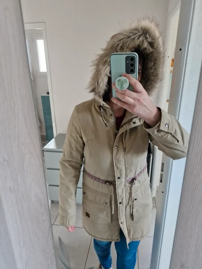 Manteau chaud hiver Rip curl style etnique esquimo - photo numéro 2