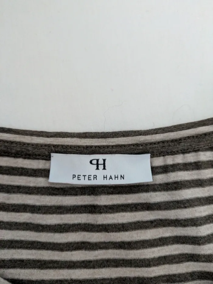 Top à rayures manches 3/4 - Peter Hahn - taille 44 - photo numéro 3