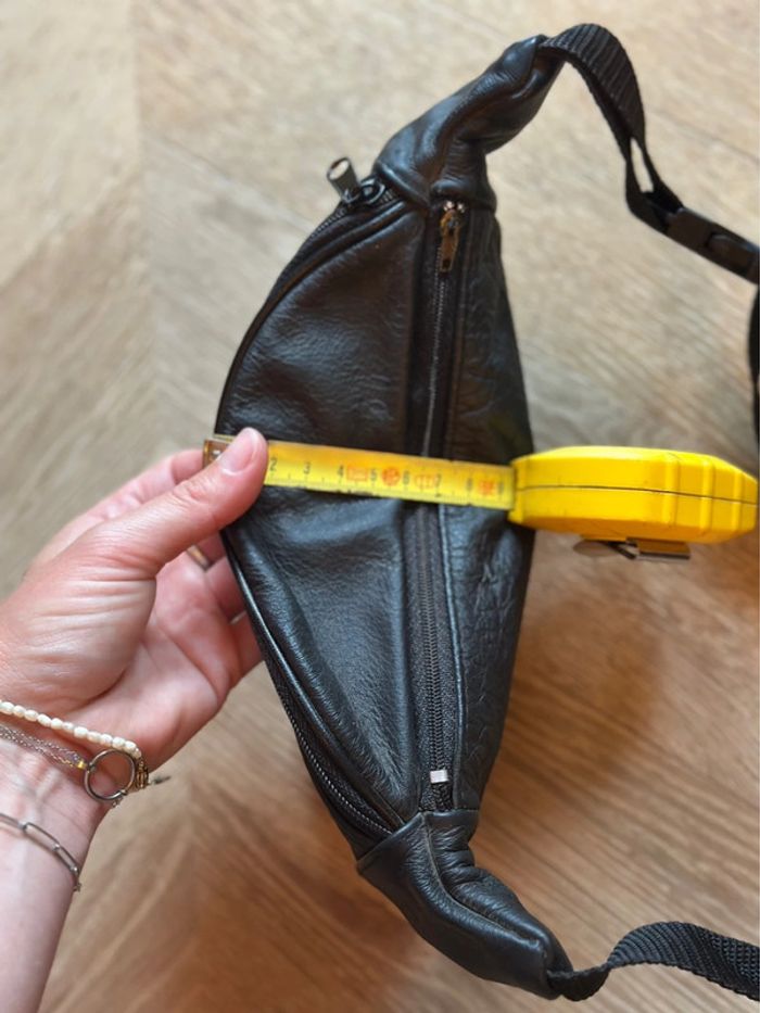 Banane vintage noire logo doré Chipie – Années 90 - photo numéro 14