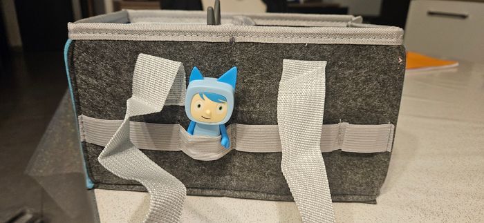 Sac de rangement pour tonies box neuf bleu - photo numéro 2