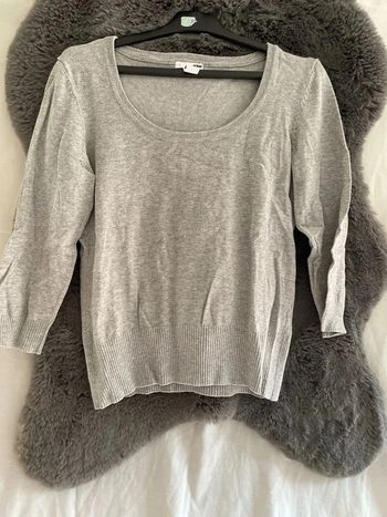 blouses manches longue H&m gris taille M