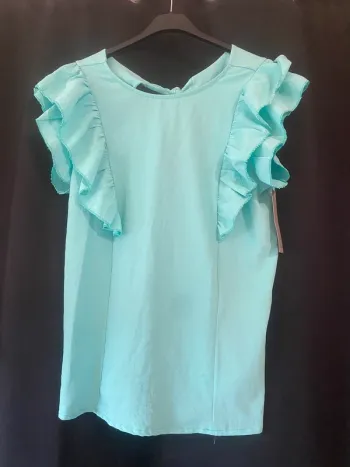 Top New collection bleu turquoise TU
