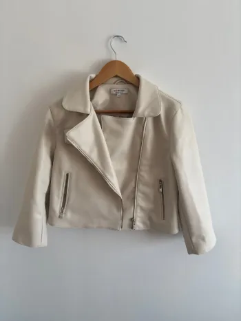 Veste similicuir femme