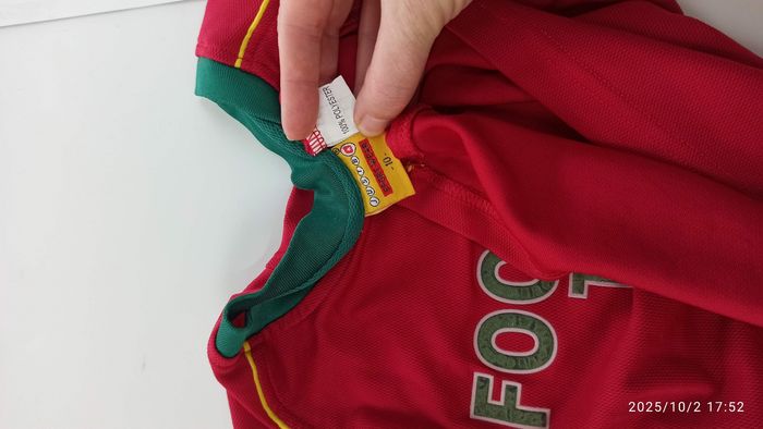 8-10 ans déguisement footballeur portugal - photo numéro 5