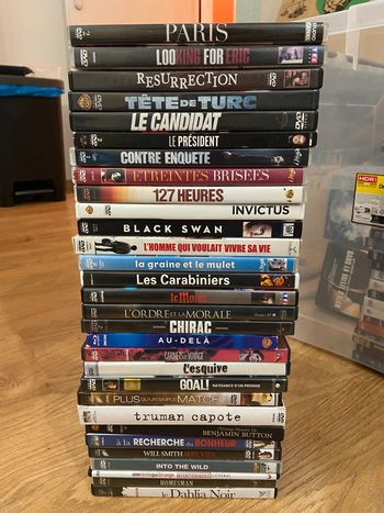 Lot de 30 DVD thème film d’auteur