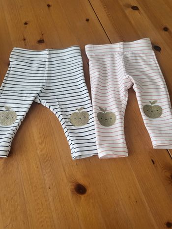 Lot leggings 6 mois kiabi