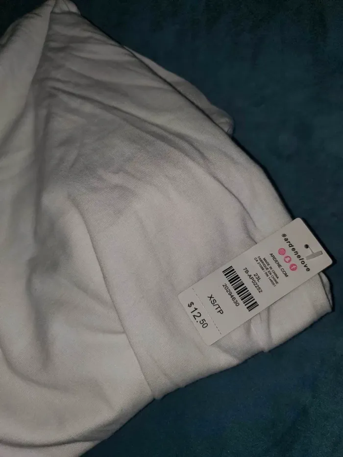 Haut tee shirt blanc femme taille XS / 34 - photo numéro 10