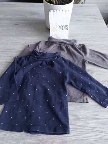 2 maillots Ml 3 mois