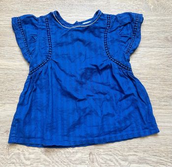 Blouse bleu
