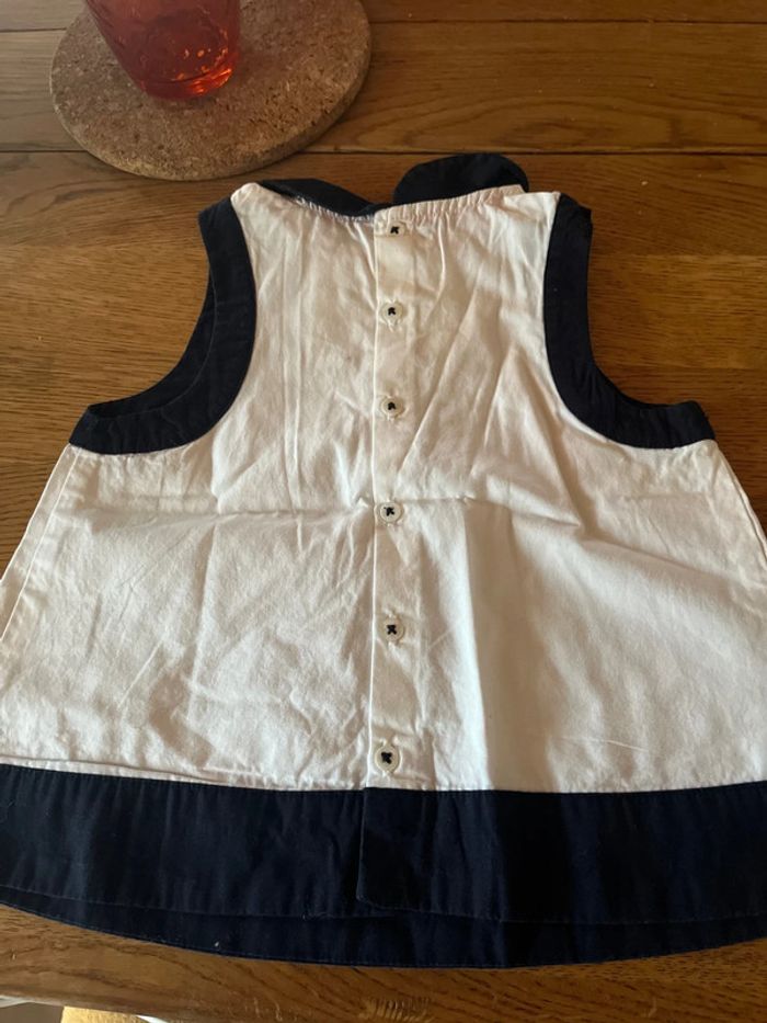 Petite blouse sans manche jacadi 2 ans - photo numéro 4