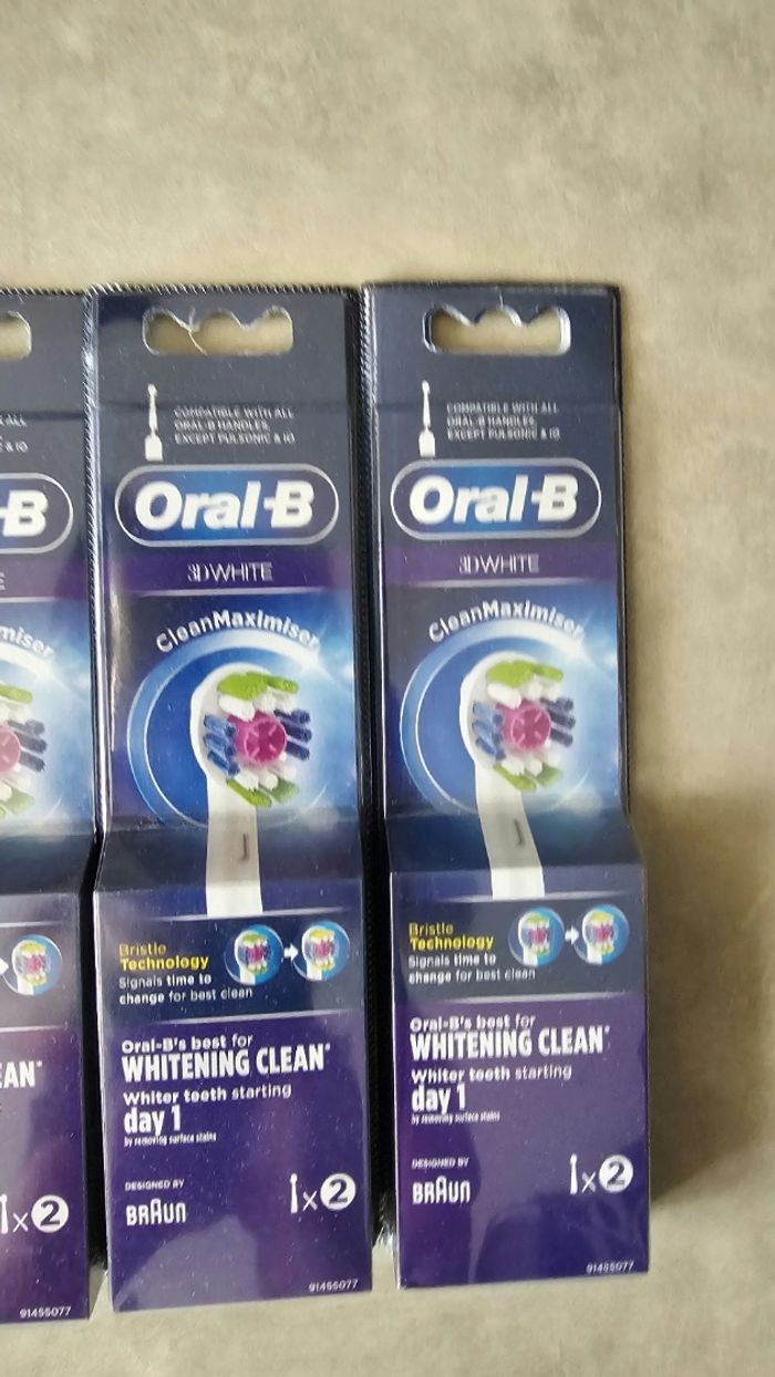 Lot de bossette oral B - photo numéro 3