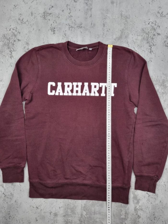 Sweat Carhartt bordeaux, XS Hommes - photo numéro 8