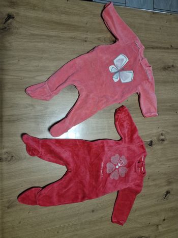 Lot de 2 pyjamas 3 mois