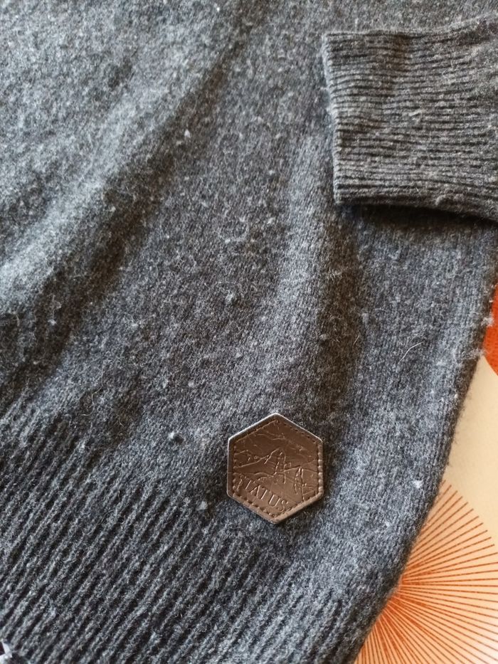 Pull chaud en laine d'agneau 👨 taille L - photo numéro 4