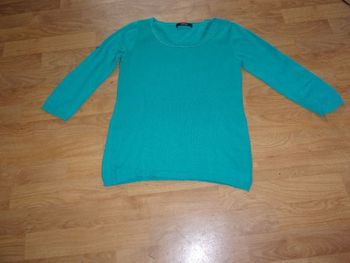 Pull BURTON bleu ou vert outremer taille S TBE