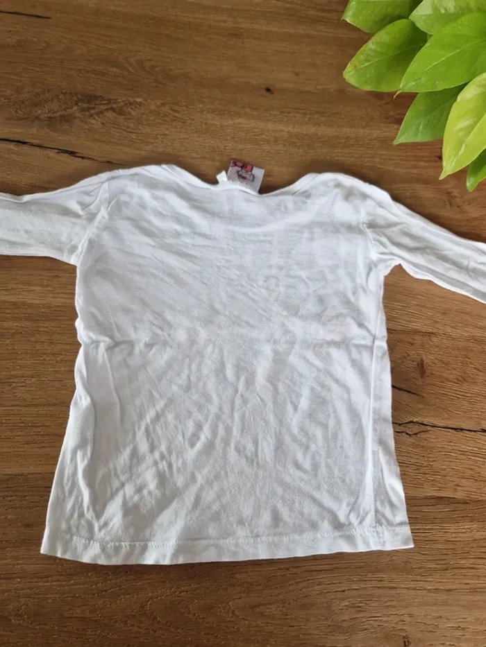 T-shirt manches longues blanc - Taille 24 mois - Hello Kitty - photo numéro 5