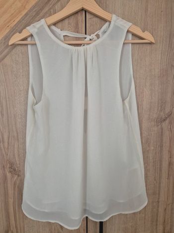 Débardeur blanc taille 38