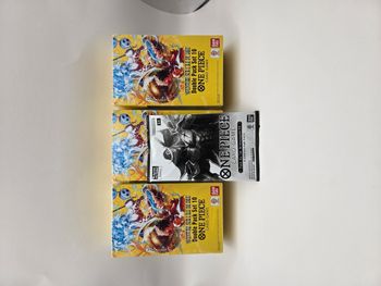 Lot 3 Double Packs OP15 One Piece TCG + 1 Booster 1er Anniversaire