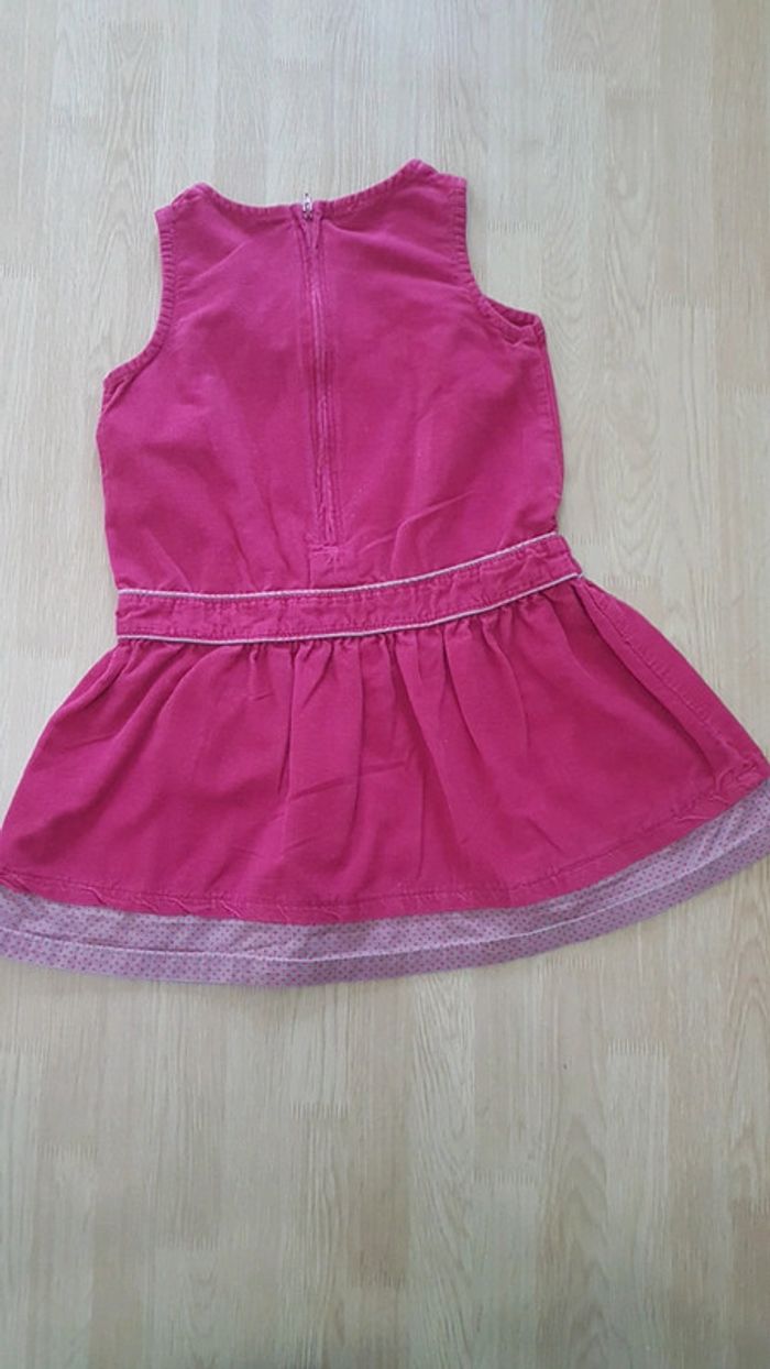 Robe velours côtelé 4 ans avec petit sac intégré - photo numéro 6